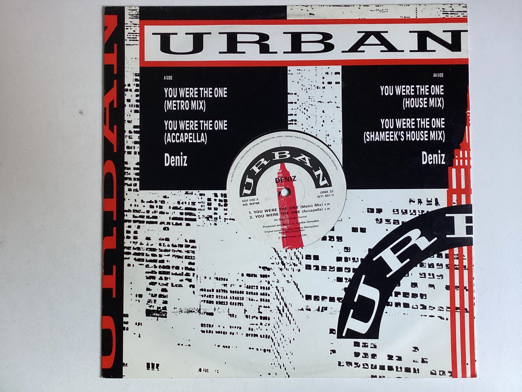 Dischi in vinile: Deniz Maxi-Single - You Were The One – Usato da Gutenswil venduto da Hamzian