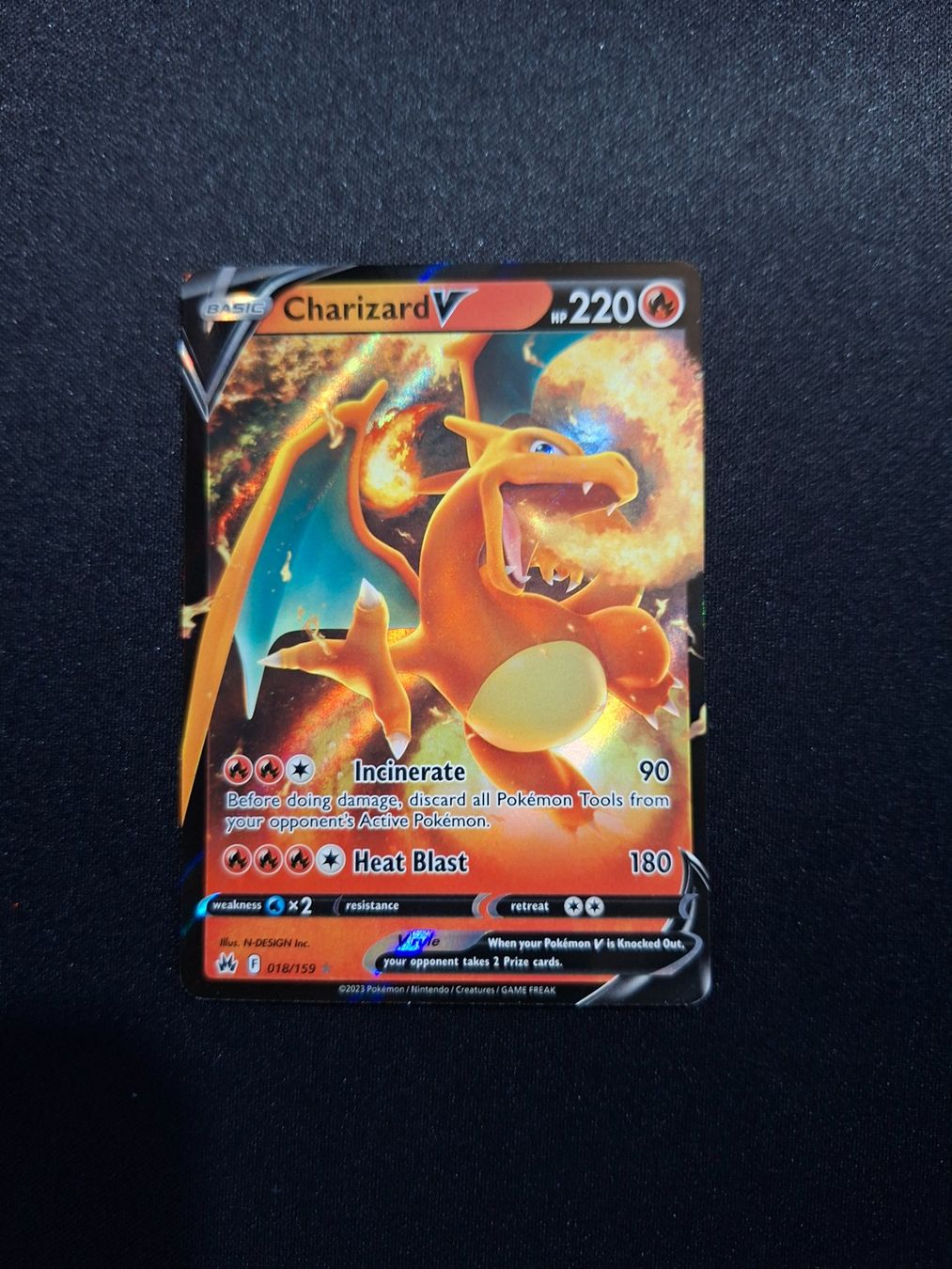 Pokémon Sammelbilder & Trading cards: Pokémon Charizard V 018/159 - English – Neu (gemäss Beschreibung) aus Valeyres-sous-Rances von gegg