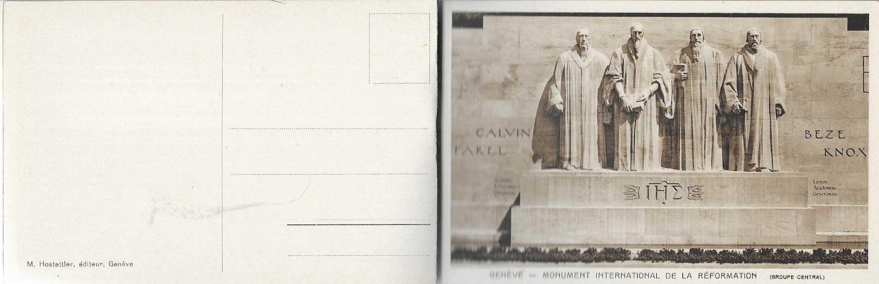 Libri: Reformationsdenkmal Genf 20 Ansichtskarten – Usato da Flims - Dorf venduto da Stagediver 4