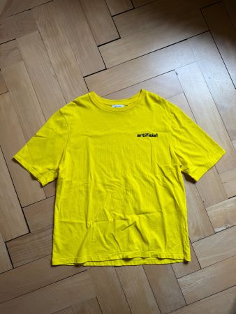 AXEL ARIGATO - T-Shirt gelb L