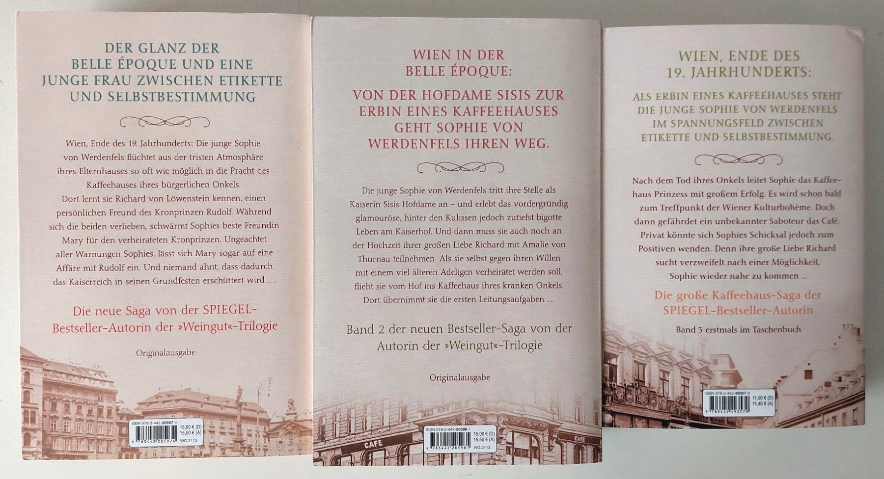 Libri: LACROSSE Marie, Das Kaffeehaus Bd. 1-3 – Usato da Uitikon Waldegg venduto da Boots15 1