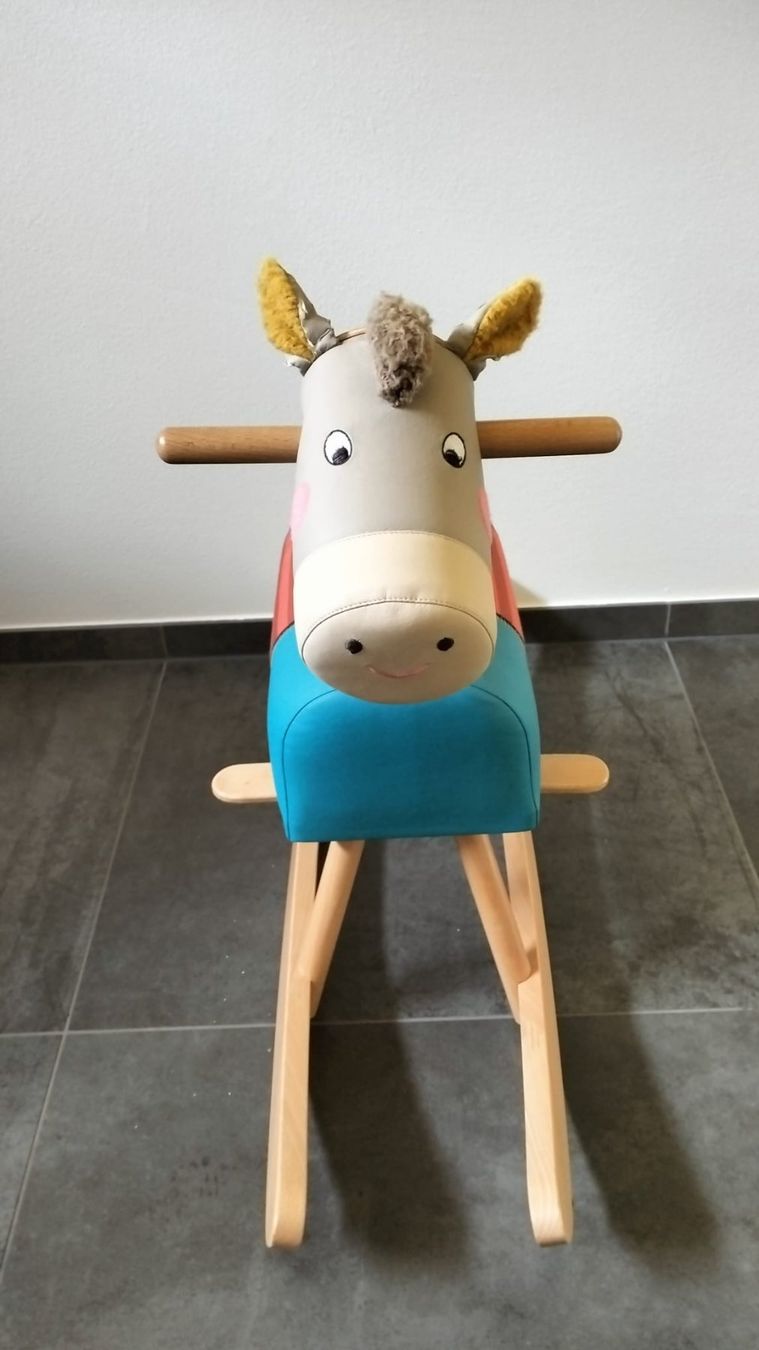 Moulin Roty Giocattoli: Moulin Roty Schaukelpferd – Usato da Frutigen venduto da ros_77bd 1