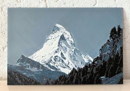 Foto, Geburtagskarte etc. Matterhorn als 3D Print 23x15.5cm