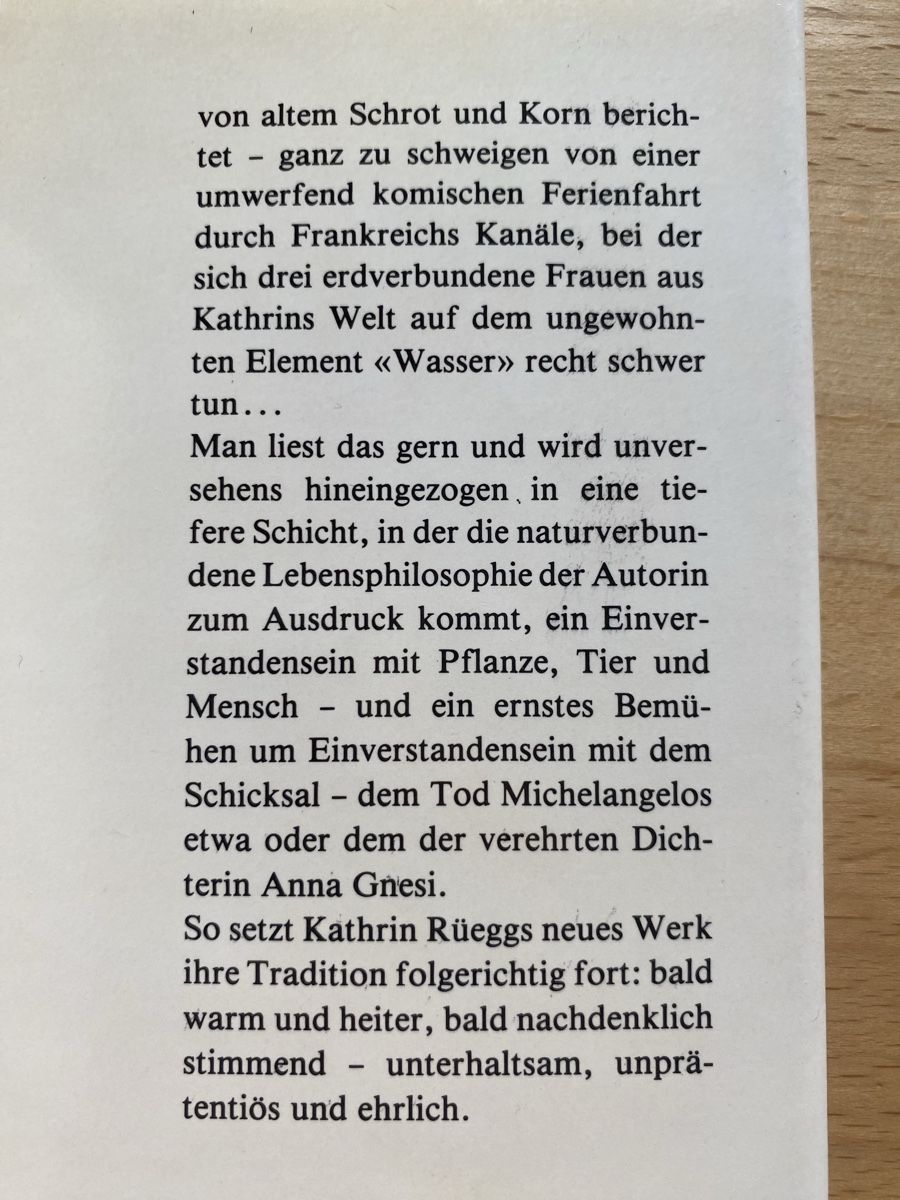 Bücher: Vom Morgen bis zum Abend - Kathrin Rüegg  – Gebraucht aus Schwarzenburg von Michellu 5