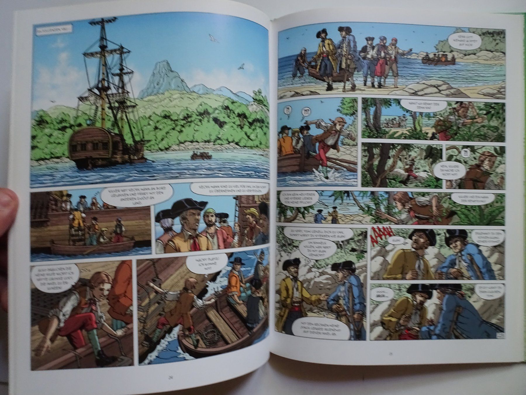 Fumetti: Brock Haus Literaturcomics Die Schatzinsel Comic – Usato da Schönenwerd venduto da schnitzunddrunter 4