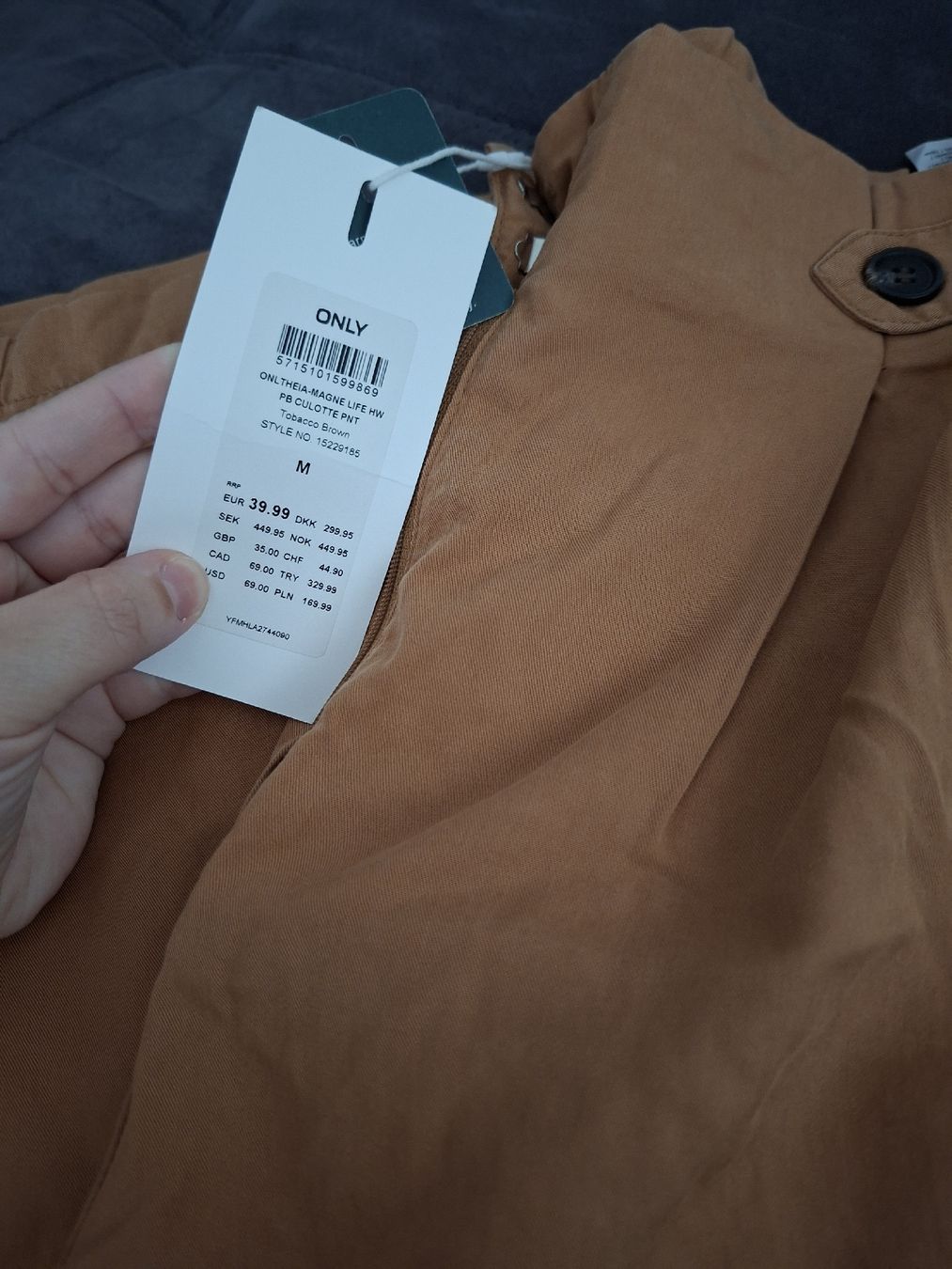 Only Hosen: ONLY Hose Cullote Groesse M – Neu und originalverpackt aus Winterthur von Ausmisten2026 1
