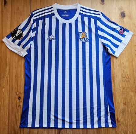 Real Sociedad San Sebastián Trikot adidas NEU Gr. L Spanien