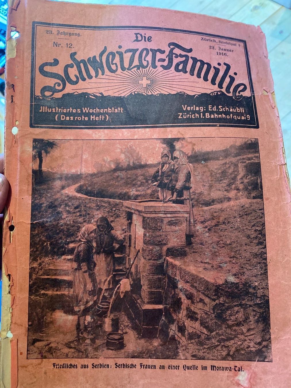 Zeitschriften & Magazine: Die Schweizer Familie 1916 Zeitschrift – Gebraucht aus Prosito von Danielehh