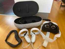 Virtual Reality Brille Meta Quest 2 inkl. Tragetasche