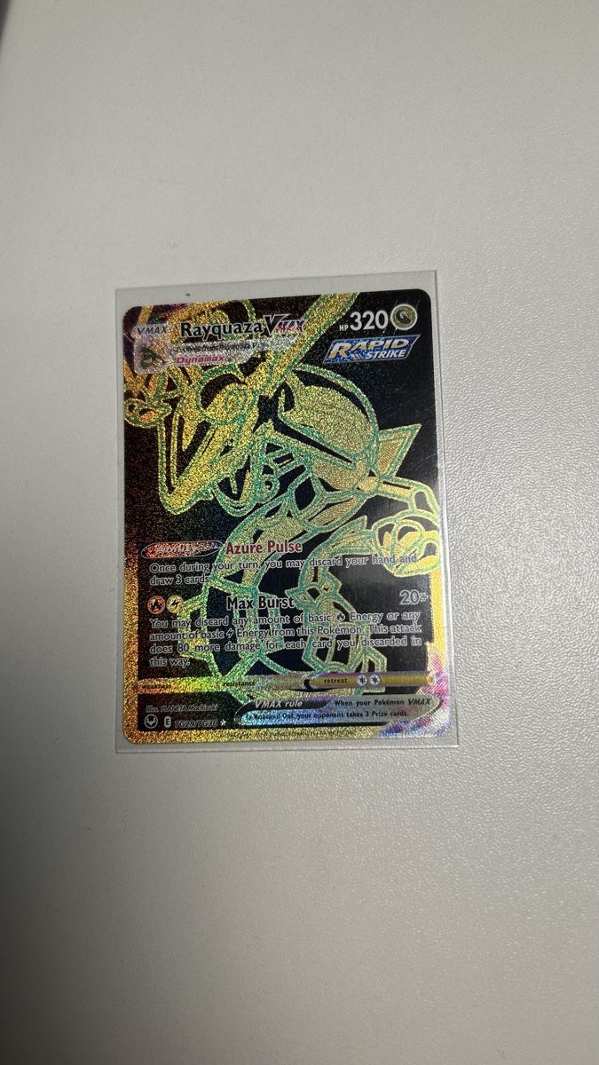 Pokémon Carte collezionabili: Rayquaza Vmax – Nuovo (secondo la descrizione) da Winterthur venduto da footballjersey