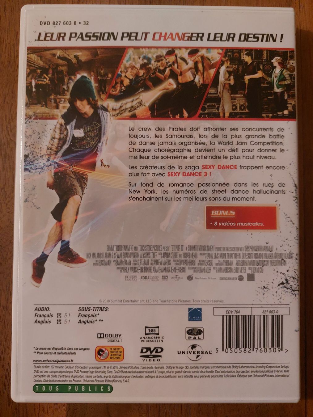 Tutti i DVDs: DVD - Sexy Dance 3 / Step Up 3 – Usato da Rheinfelden venduto da FilmAuktion 1