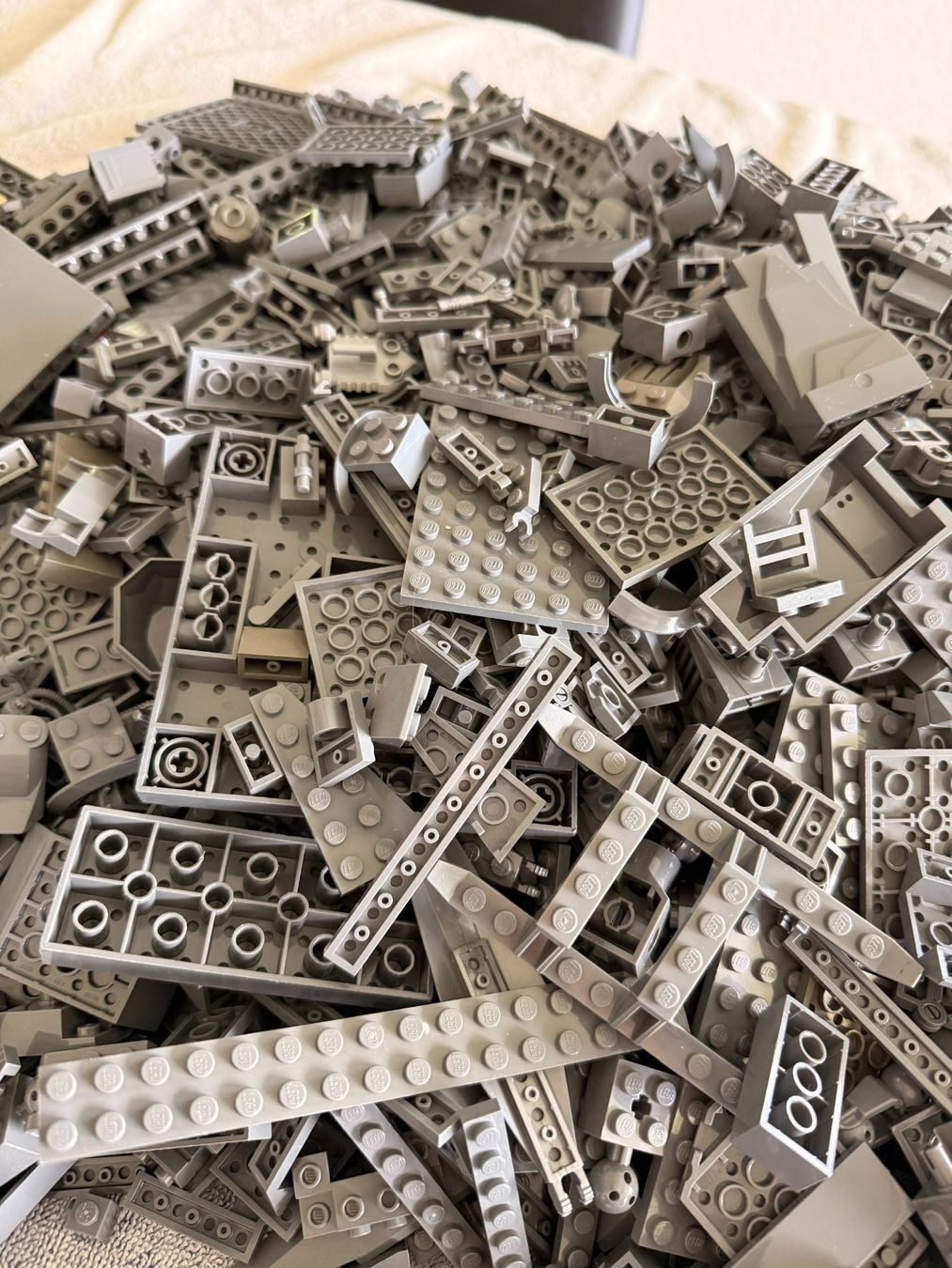 Lego Giocattoli: Lego Steine dunkelgrau ca. 6 kg – Usato da Oftringen venduto da rohrstutz 2