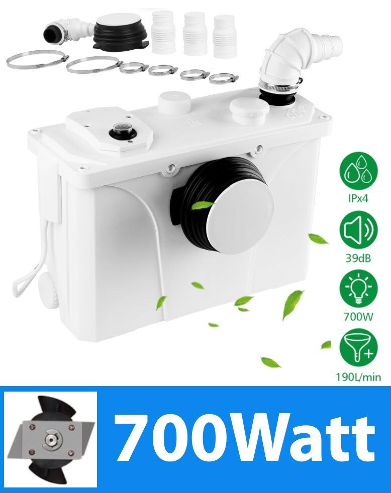 Pumpen & Teile: 700W  Hebeanlage Schmutzwasserpumpen WC… – Neu und originalverpackt aus Schaffhausen von VendemosSchweiz