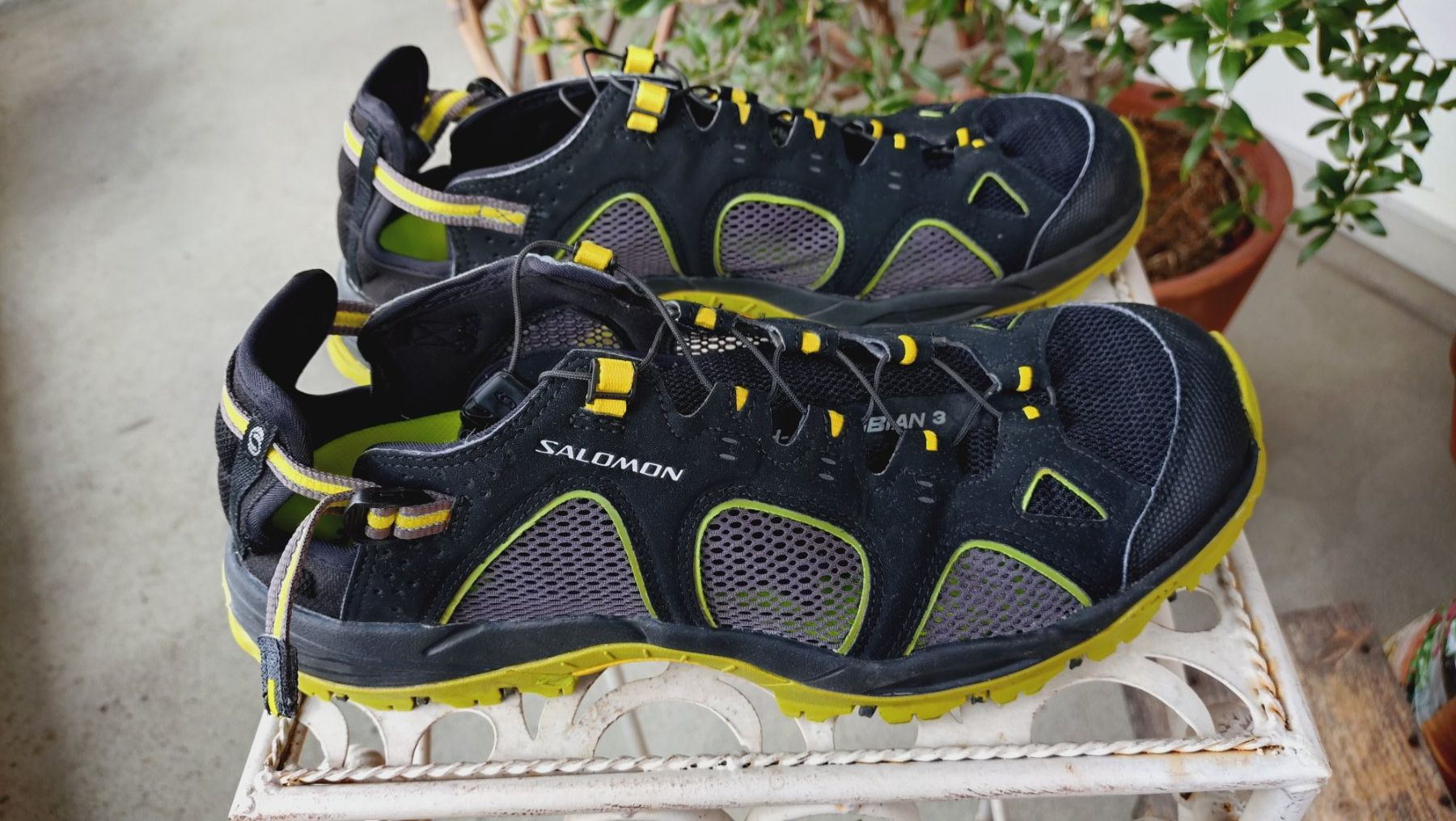 Salomon Scarpe da uomo: Trekking Sandalen 44 (46), Herren – Usato da Uster venduto da Junipa 2