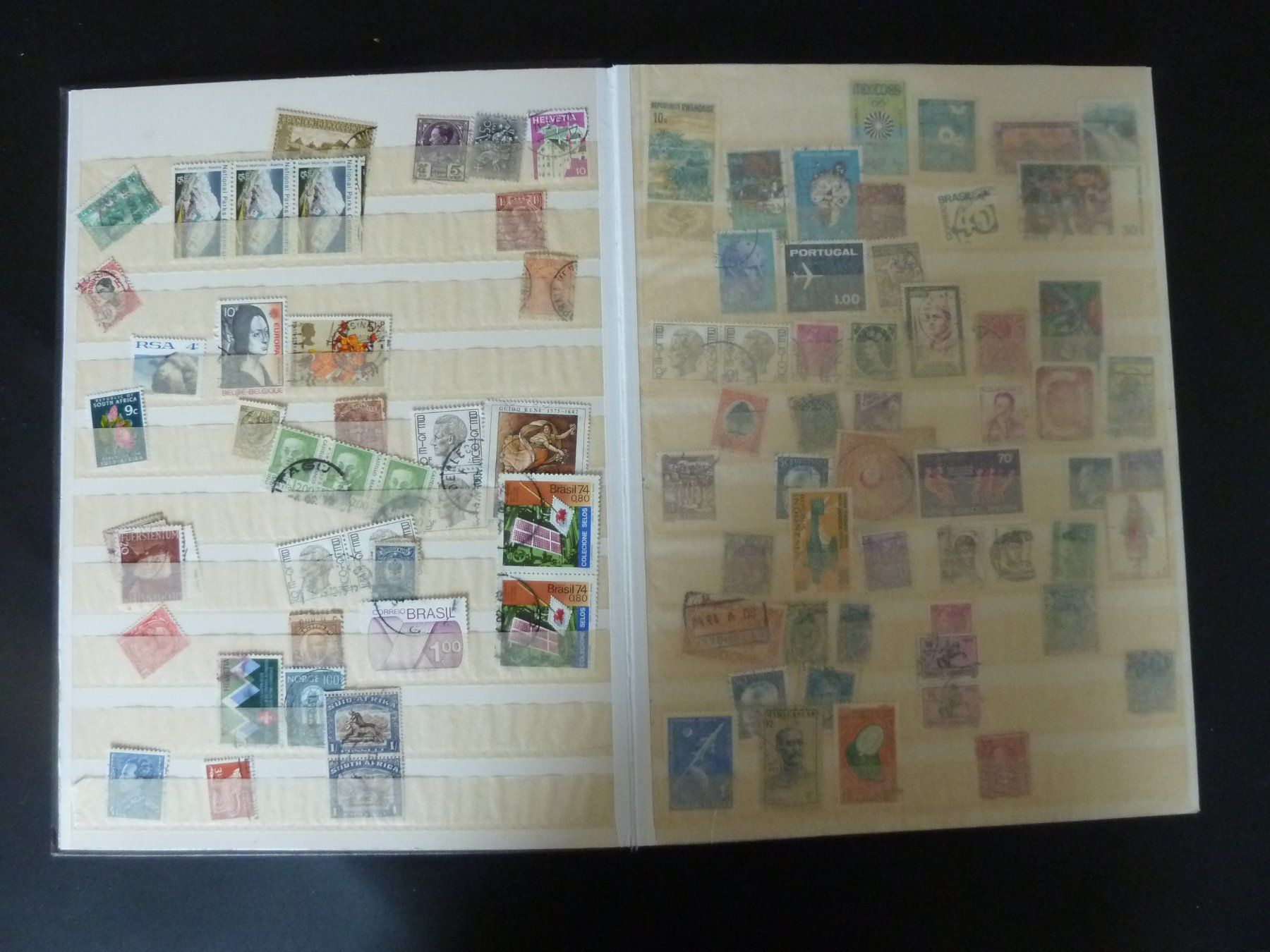 Alle Briefmarken: Lot Ausland (879) – Gebraucht aus Onex von BANGON80 6