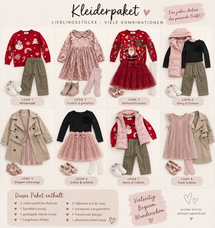 Mädchen Kleiderpaket 10 Teile gebraucht h&m