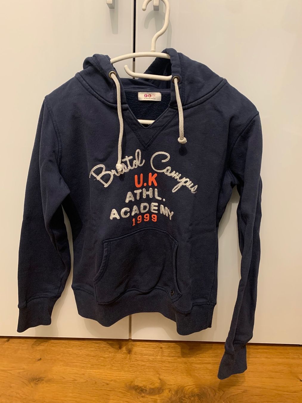 Maglioni & Felpe: Kapuzenpullover Farbe Blau, Gr. 36/38, Baumwolle – Usato da Einsiedeln venduto da important__