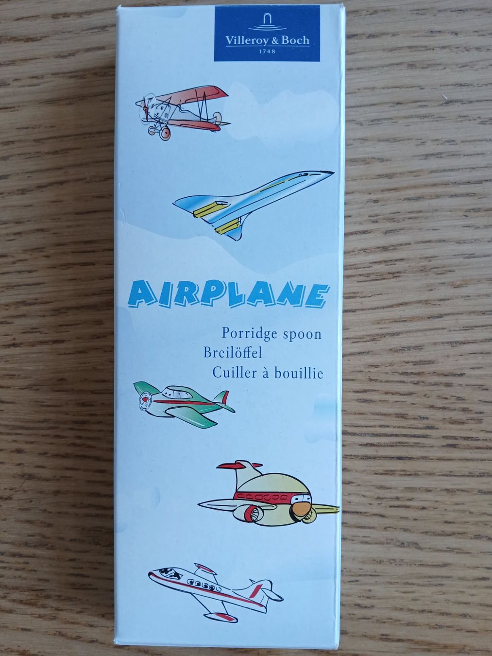Villeroy & Boch Cucchiai: Airplane Breilöffel Villeroy&Boch – Nuovo e nell'imballaggio originale da Zürich venduto da lauravanessa