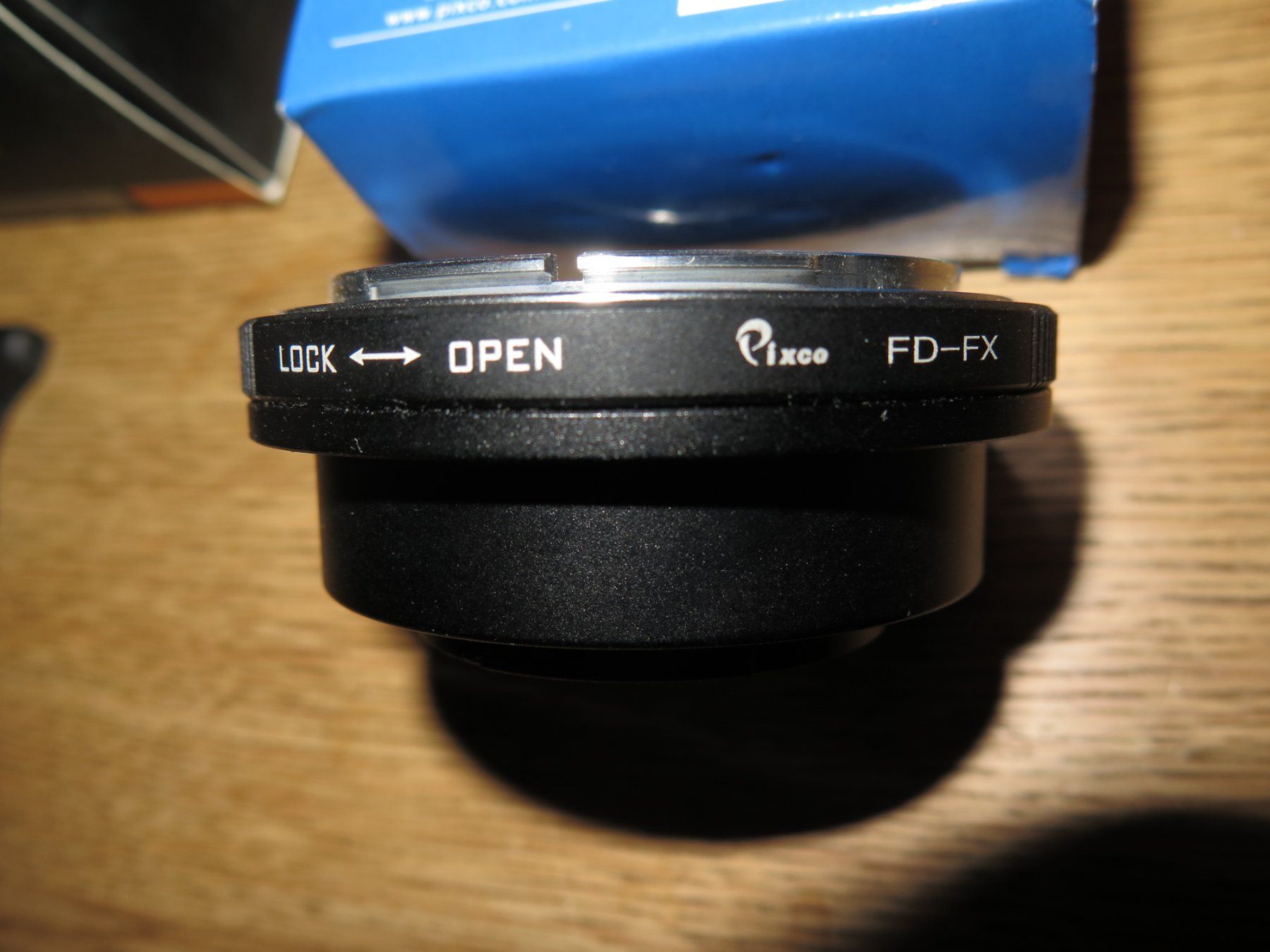 Foto-Adapter: 3x Fujifilm - Autofokus Commlite CM-EF-FX + FD + MD – Gebraucht aus Zwingen von Tigertimmi 3