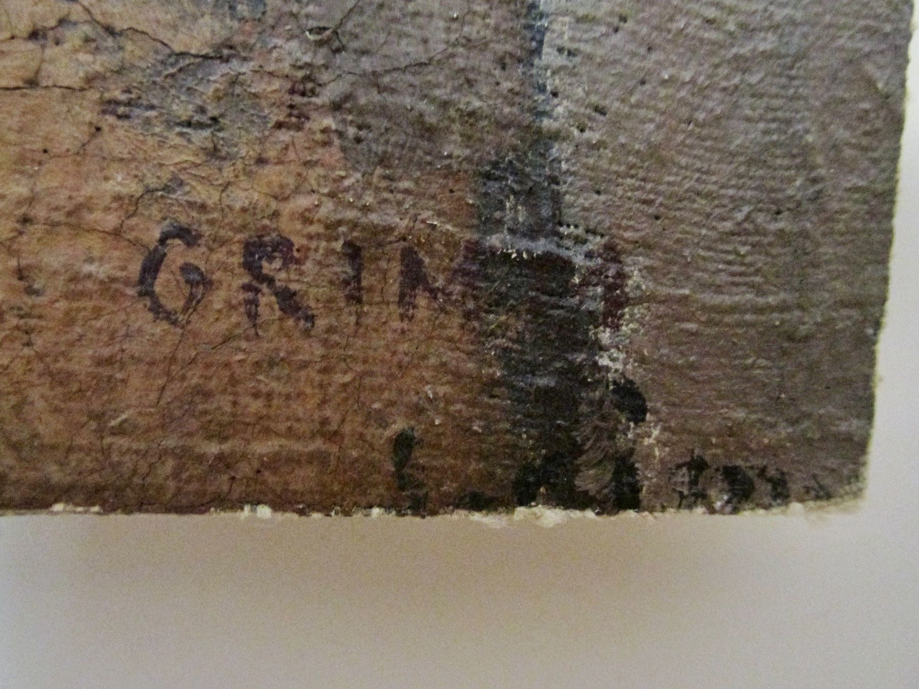 Gemälde: Gemälde: Mädchen - Portrait 1920, A. Grimm – Gebraucht aus Winterthur von mat_q5d5 1