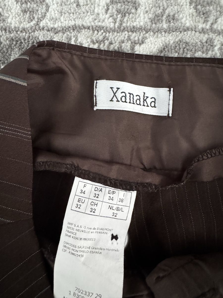 Pantalons: Anzugshose gestreift braun – D'occasion à Schaan par kri_tsw8 2
