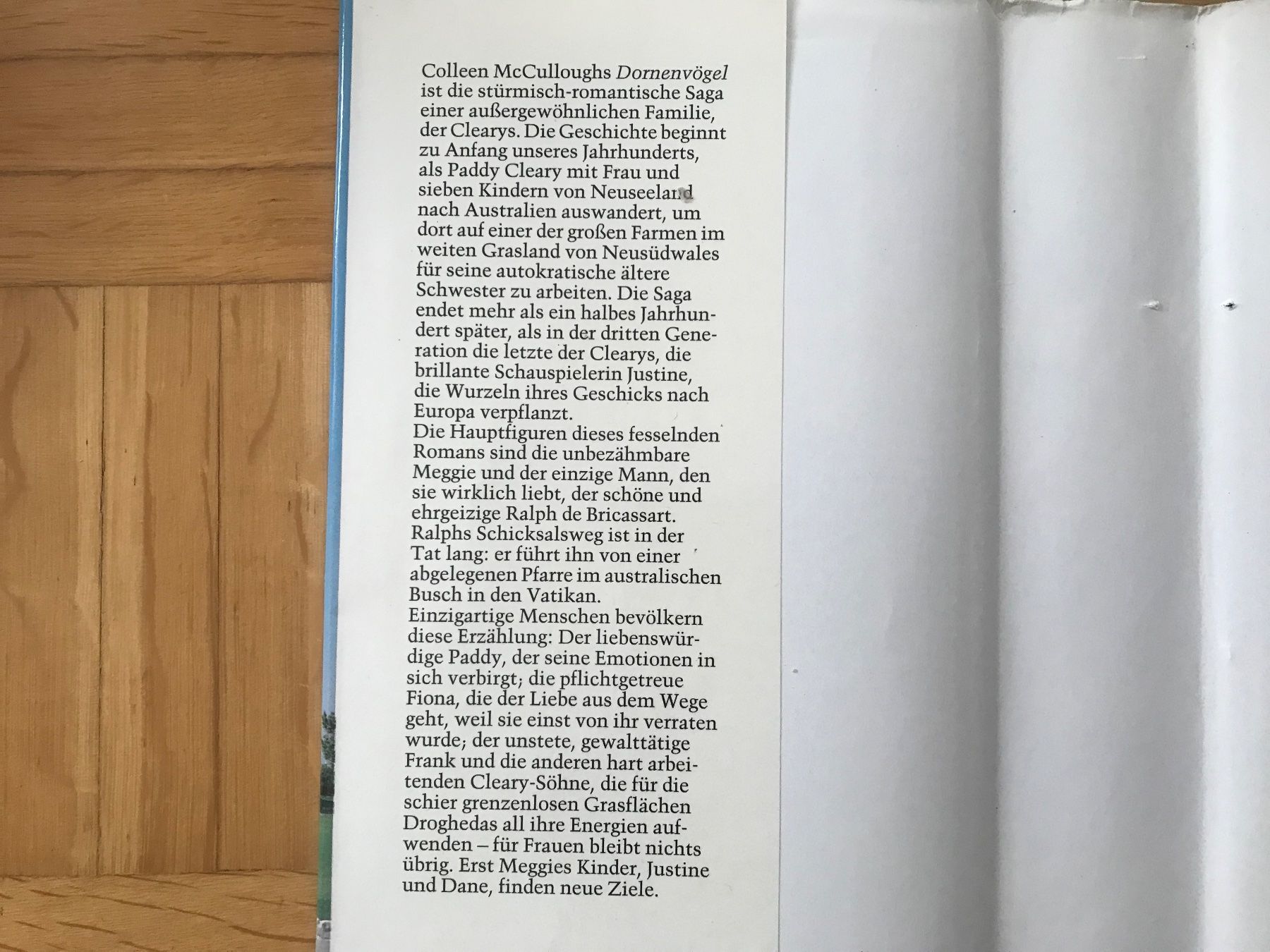 Libri: Colleen McCullough - Dornenvögel – Usato da Emmenbrücke venduto da Hathor123 6