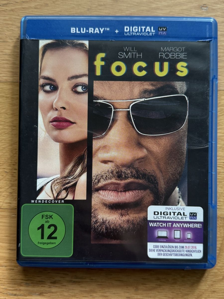 Alle DVDs: Focus Will - Blu-ray Smith Margot Robbie – Gebraucht aus Kölliken von nerdorado
