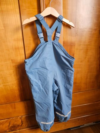 Gefütterte Regenhose Grösse 86-92