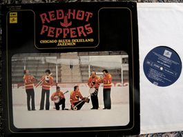 Red Hot Peppers  SIGNIERTE LP  Swiss chicago-blues-dixieland
