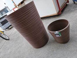 Plastiktöpfe - Blumentopf - Pflanzenvase - Total 18 Stück