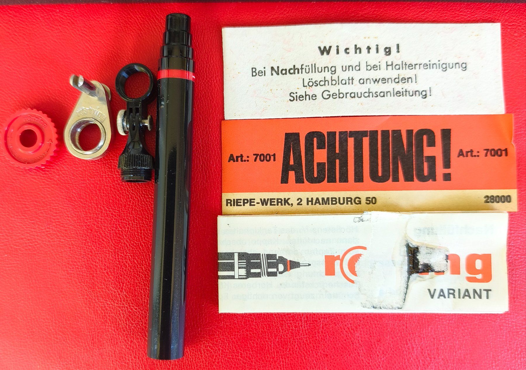 Rotring Stylos & Marker: Rotring Variant Tuschezeichner-Set, komplett – D'occasion à Zürich par Tanteemma369 7