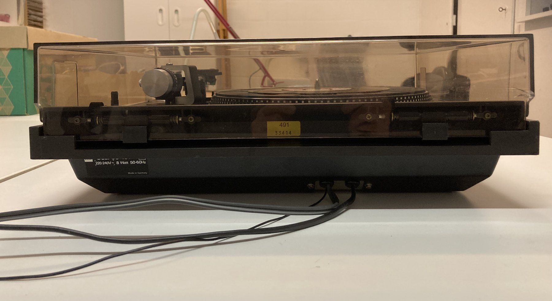 Dual Plattenspieler: DUAL CS 491 Direct Drive + NEW AUDIO-TECHNICA VM95E – Gebraucht aus Bussigny von ReconditionIng 8