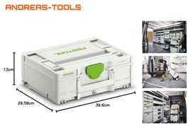 FESTOOL die neue Generation Systainer³ SYS3 M 137