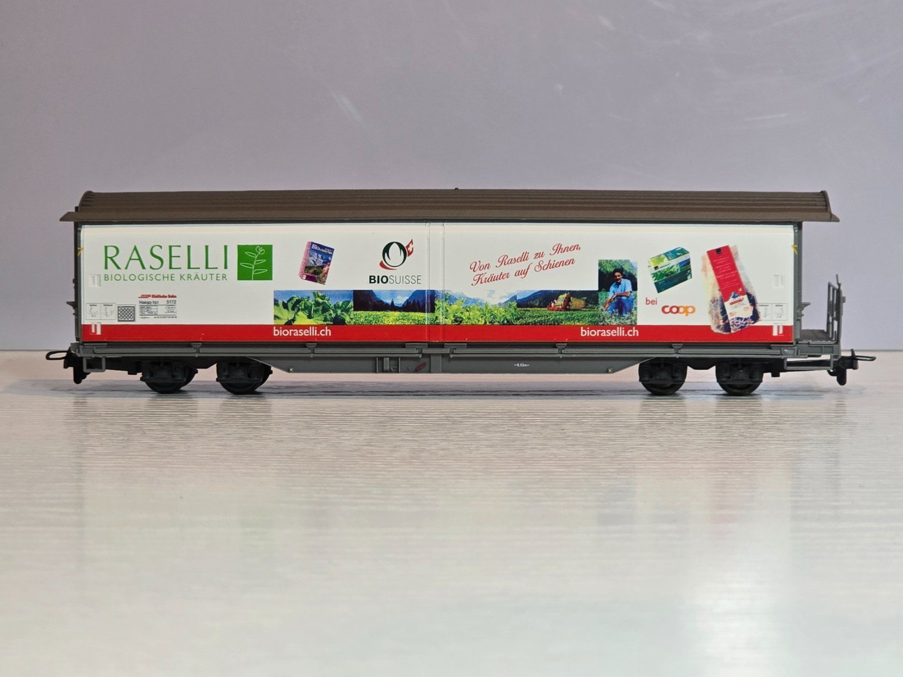 Bemo Modellini di ferrovie: Bemo, 2288142, RhB, Schiebewandwagen, Raselli, Neu – Nuovo e nell'imballaggio originale da Kloten venduto da Nicola2 3