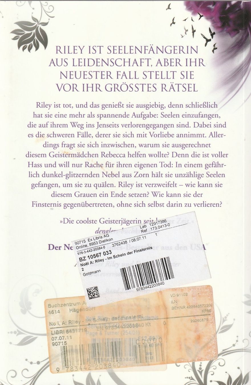 Libri: Alison Noël - Riley 1 - 4 komplett – Usato da Luzern venduto da Baumhuepfer01 4