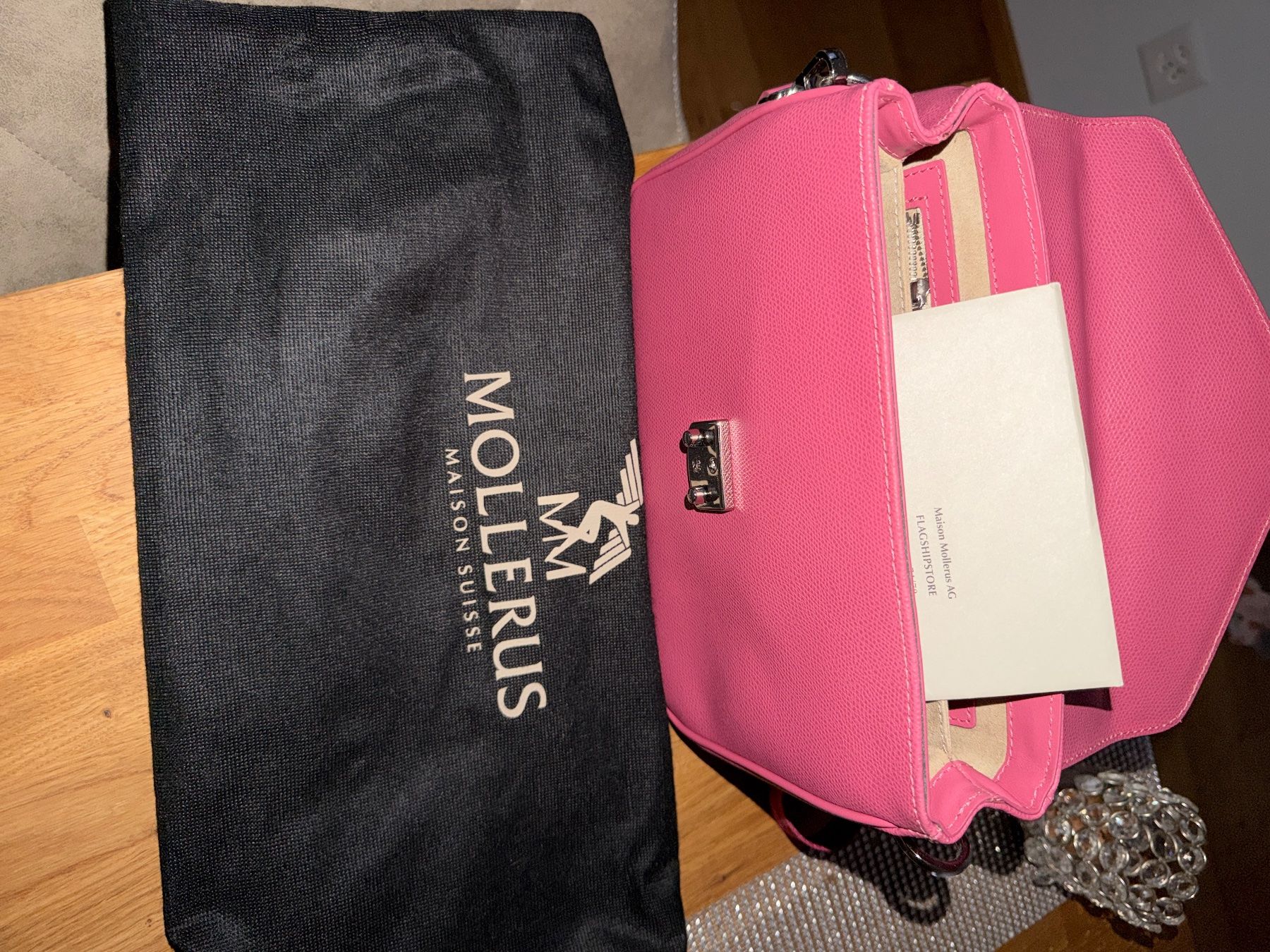 Maison Mollerus Borse: Marly in fuchsia von Maison Mollerus – Usato da Glis venduto da Wallis00 3