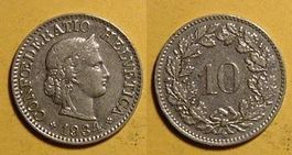 10 Rappen 1934