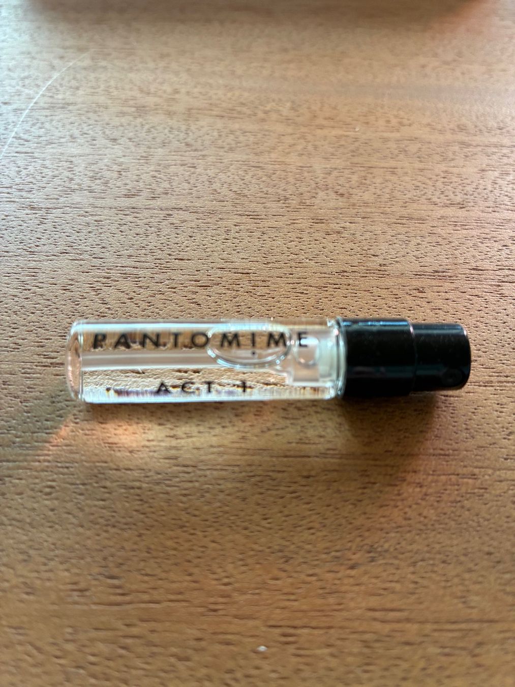 Parfum & Eau de Toilette: Parfümmuster Pantomime – Act 1 – Gebraucht aus Dübendorf von streamlining 1