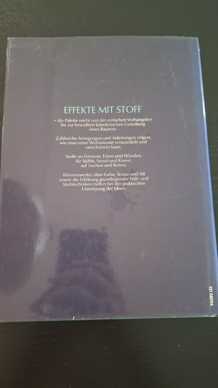 Libri: Effekte mit Stoff•Textile Wohnideen•Terence Conran – Usato da Ottenbach venduto da Rasenmaeeher 1