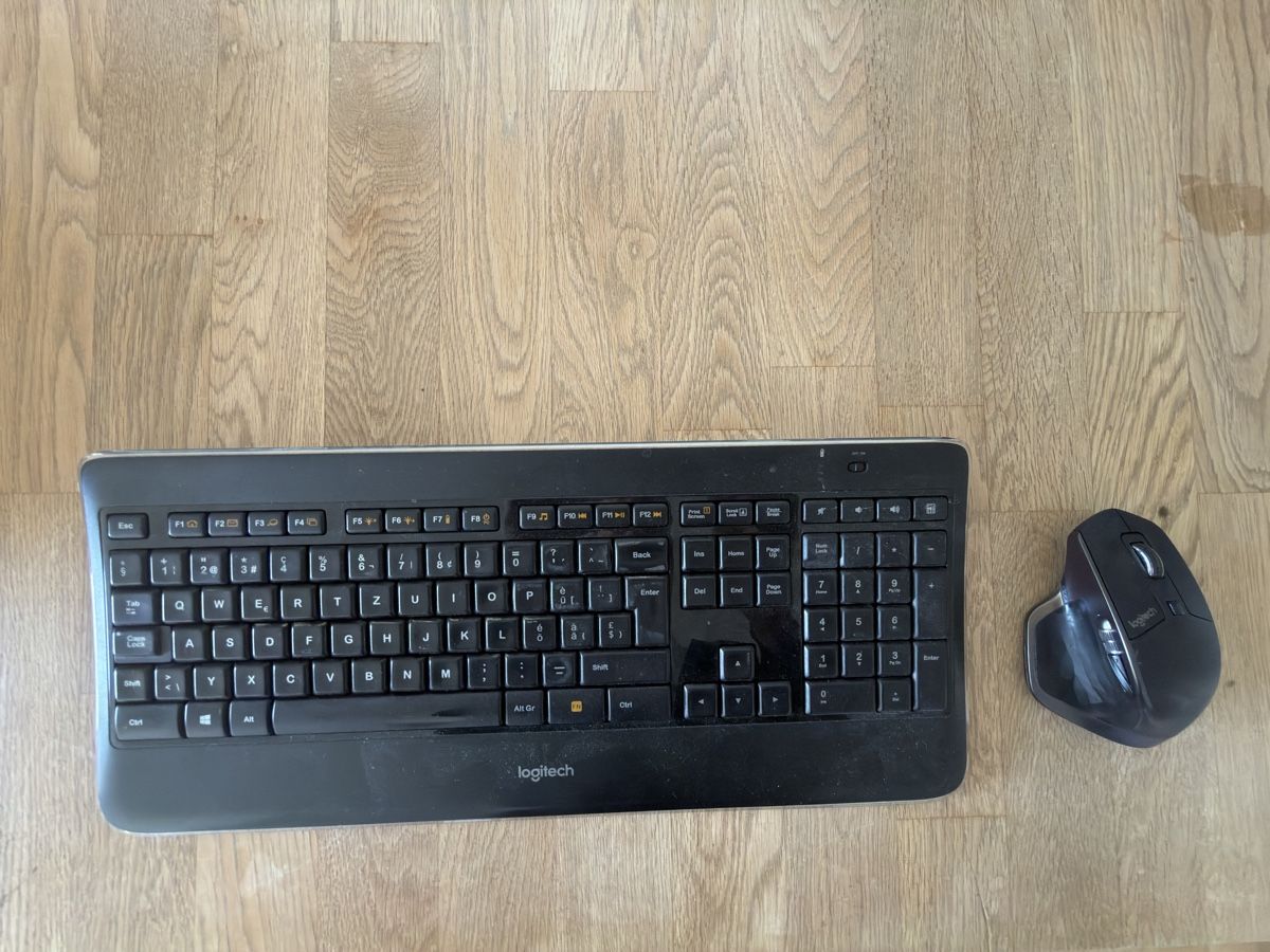 Logitech Tastiere: Logitech K800 & MX Maus wireless – Usato da Stein am Rhein venduto da TOPSELLER_1