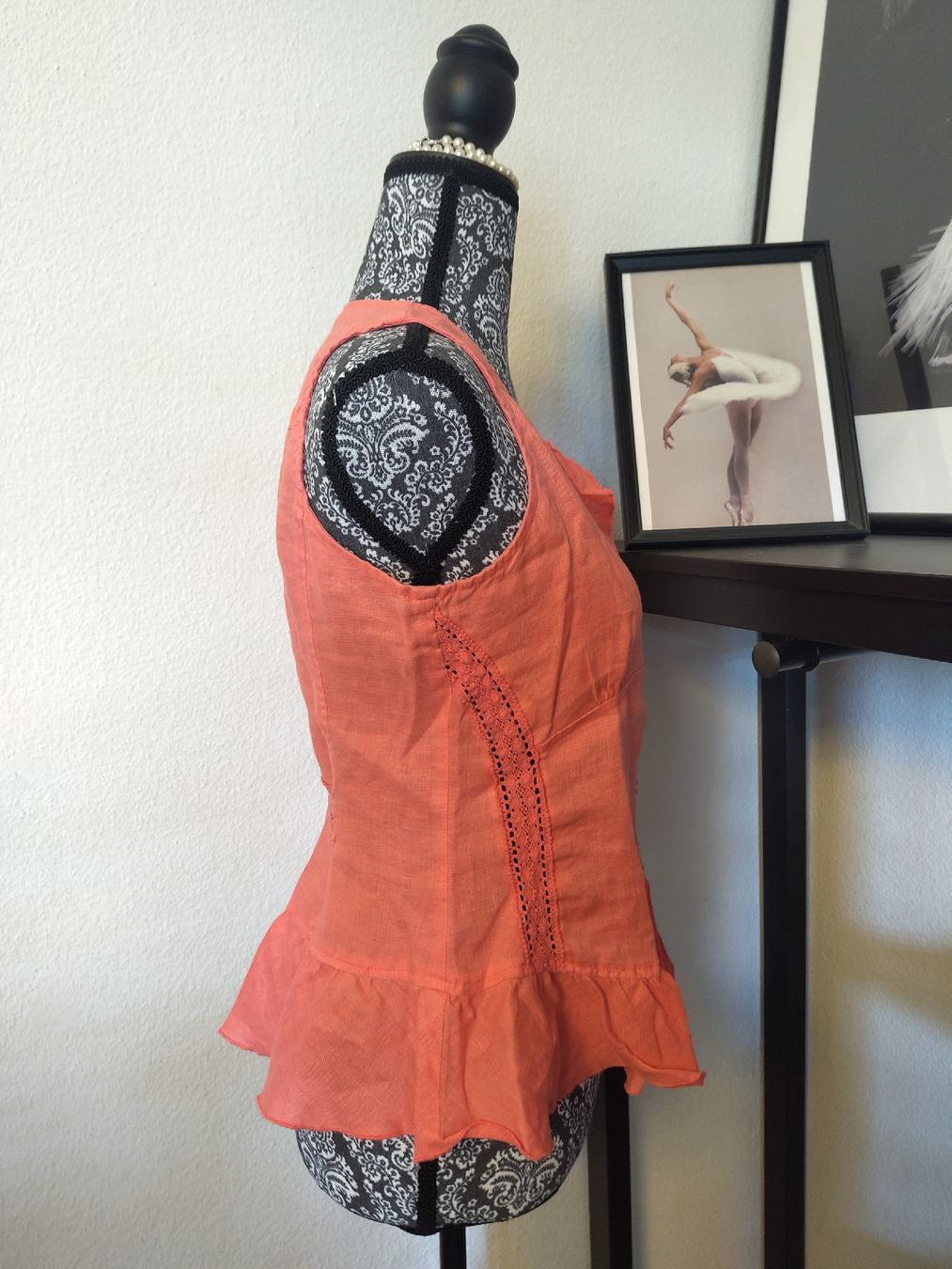 Top: Vest-Top aus 100% Leinen Gr. 36 – Nuovo (secondo la descrizione) da Zollikofen venduto da Tini031 2