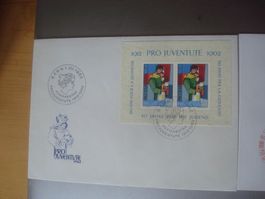 PJ 1962 FDC Serien‪ BLOCK AB NUR 75 RP