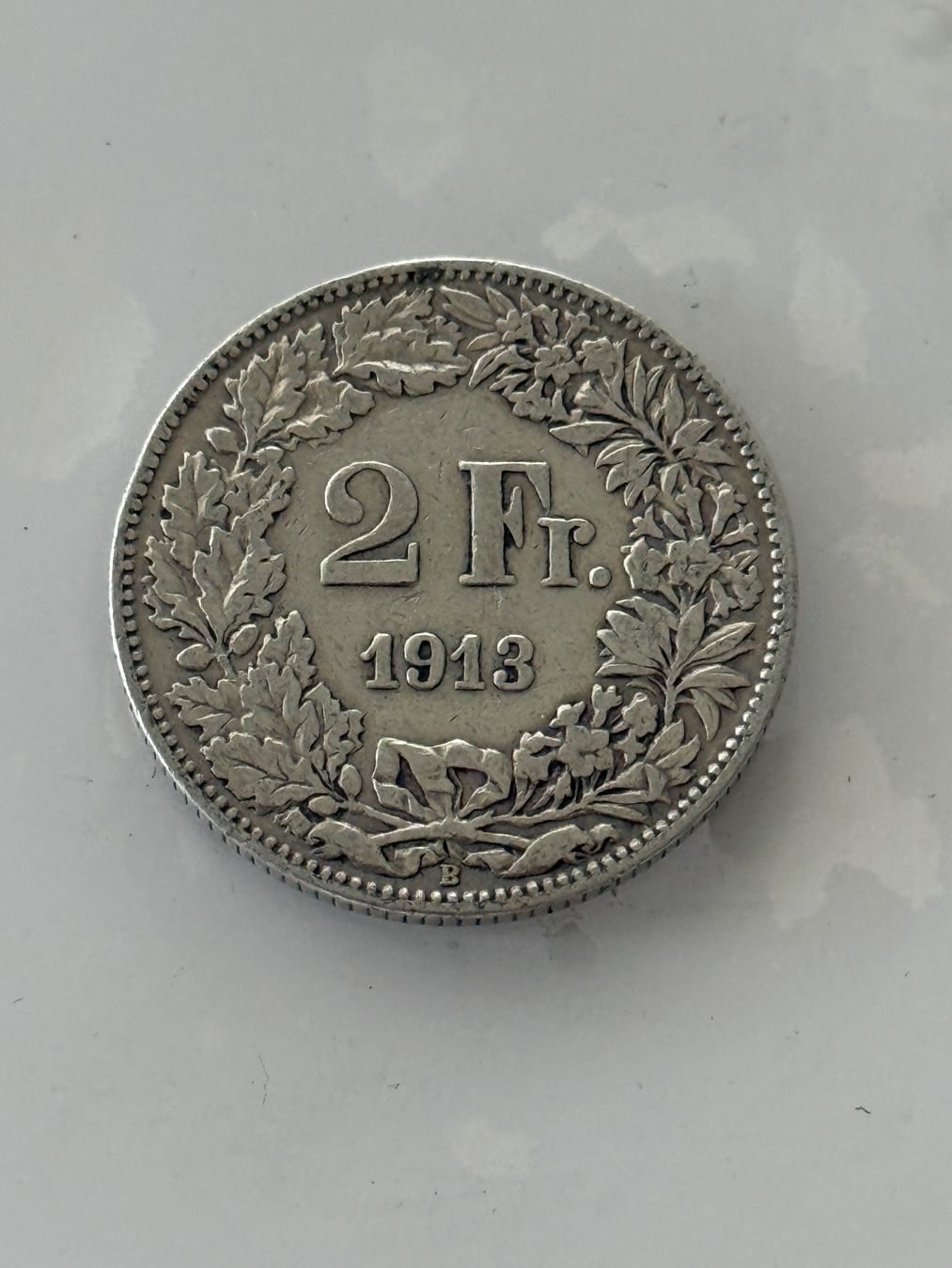 Tutti le monete: 2 Franken 1913  Rar – Usato da Wallisellen venduto da SWISS_SILVER1 1