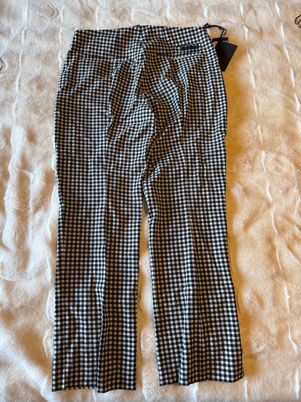 Prada Pantaloni: Prada Checked Trousers – Timeless Elegance – Nuovo e nell'imballaggio originale da Grund b. Gstaad venduto da ReLuxe 7