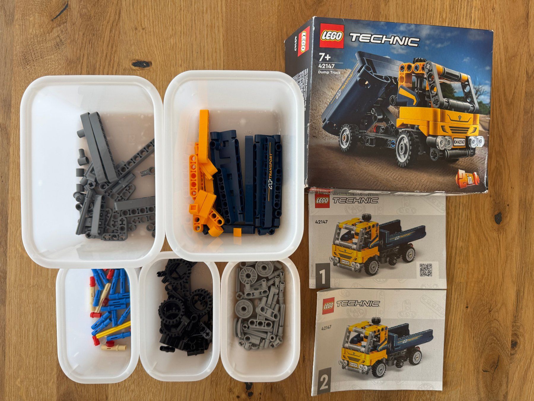 Lego Kit di costruzioni: Lego Technic 42147 Kipplaster 2in1 – Usato da Rüschlikon venduto da Delfinissa 3