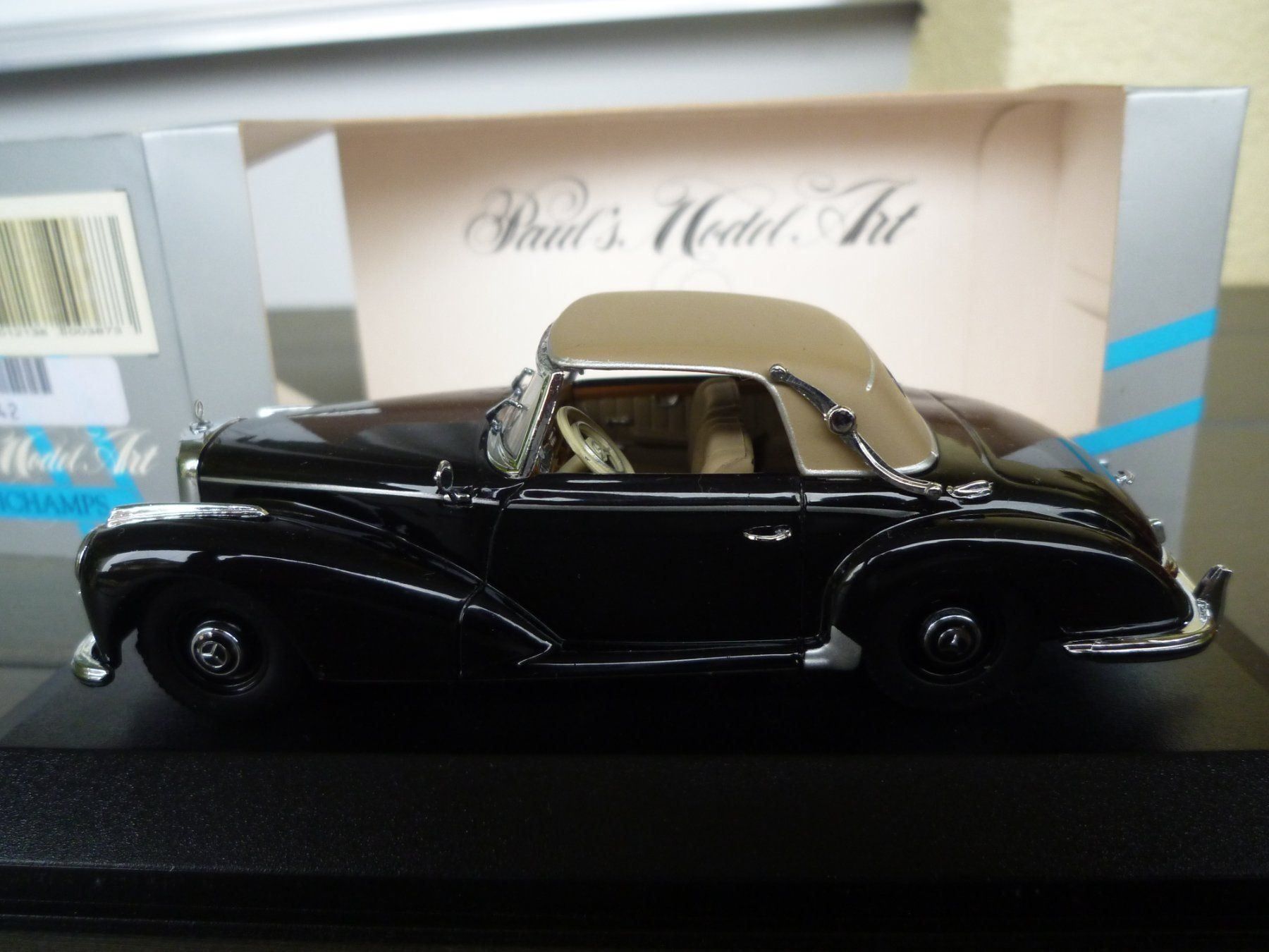 Mercedes-Benz Modellini d'auto: Mercedes 300S Cabriolet soft top – Nuovo e nell'imballaggio originale da Flawil venduto da Imperiosud 5