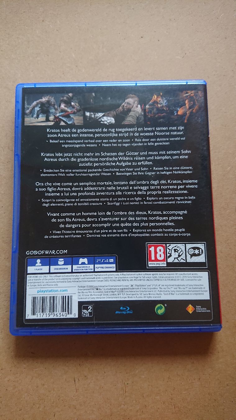 Giochi: God of War Ps4 – Usato da Chur venduto da FreakofRarity 1