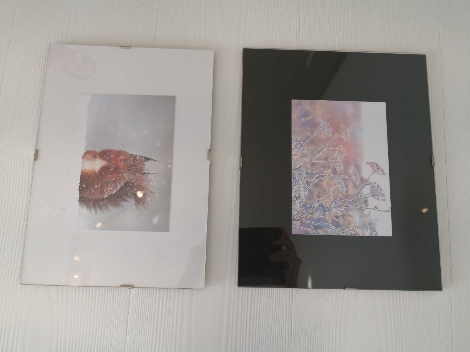 Foto & Immagini: 🤩GLAS-BILD - WECHSELRAHMEN SCHWARZ ODER WEISS – Nuovo (secondo la descrizione) da Olten venduto da Naja-Twins-Twins