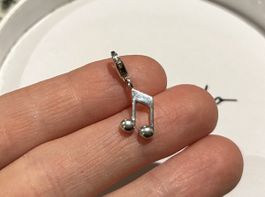 Thomas Sabo Charm Anhänger Note 🎵 Neuwertig! Silber 🤍