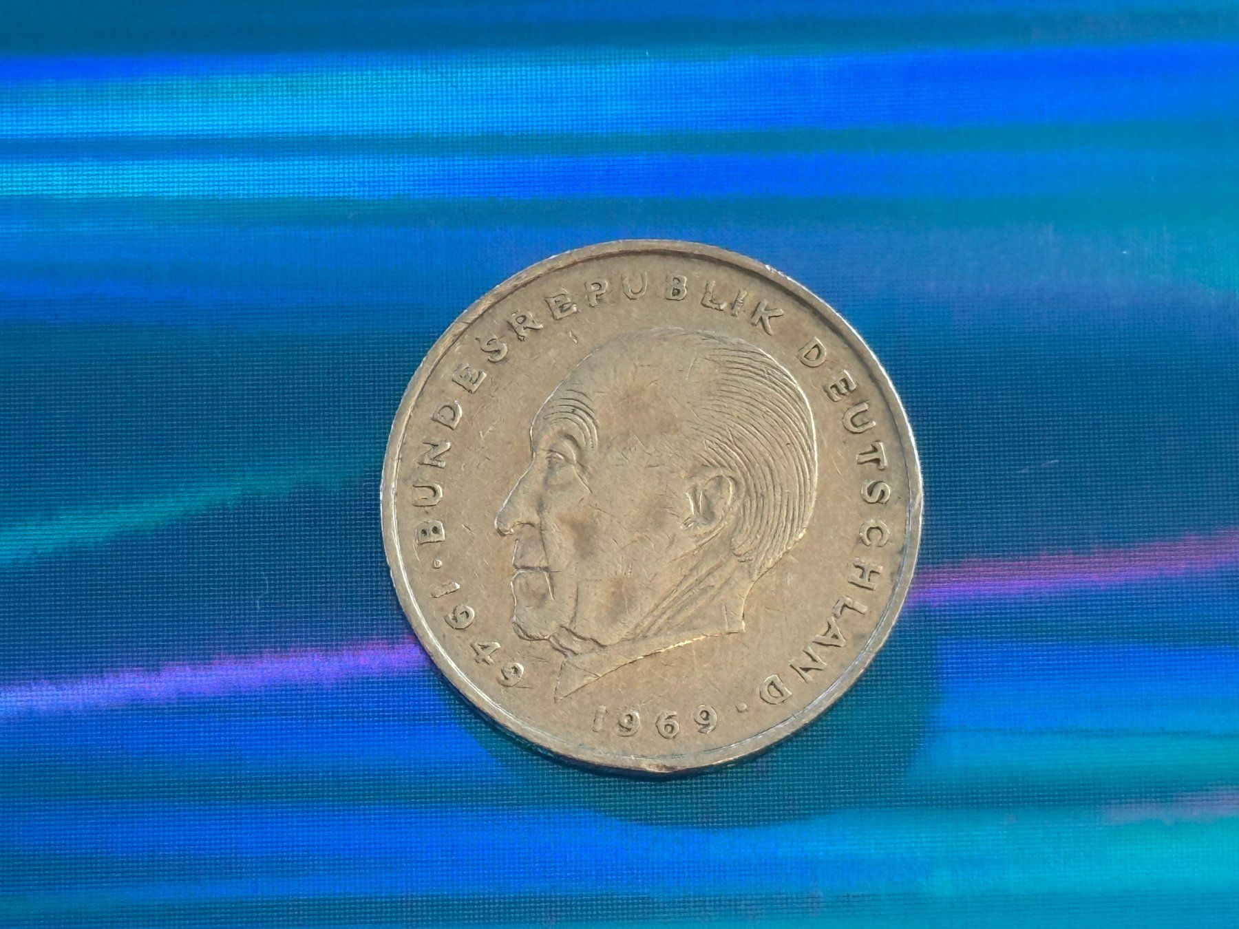Tutti le monete: Deutschland 1976 - 2 Deutsche Mark - DM – Usato da Pfäffikon SZ venduto da Sieben77 1